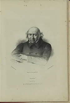 Borel Prints: Portrait of the author Prince Alexander Shakhovskoi (1777-1846)