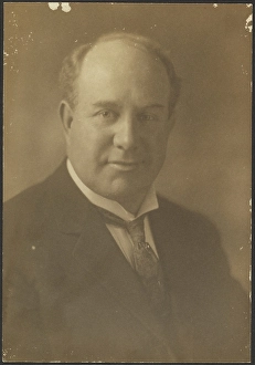 Pictorialism Prints: Portrait of Balding Man, 1907-1943. Creator: Louis Fleckenstein