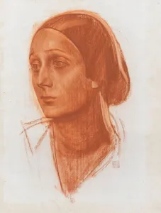 Pavlova Prints: Portrait of the ballerina Anna Pavlova (1881-1931), c