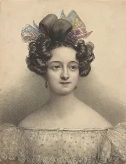 Portrait of the ballerina Marie Taglioni (1804-1884), 1830-1840s