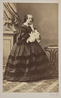 Portrait of the ballerina Marie Taglioni (1804-1884), 1862