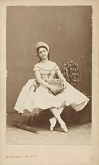 Andre Adolphe Eugene 1819 1889 Prints: Portrait of the ballet dancer Marie Petipa (1857-1930)