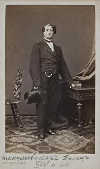 Bergamasco Collection: Portrait of Ballet dancer Nikolai Osipovich Goltz (1800-1880)