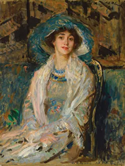 Portrait of the Ballet dancer Tamara Karsavina (1885-1978), 1928