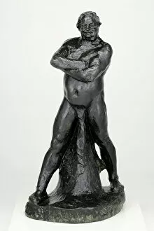 Balzac Honore De Honore Balssa Gallery: Portrait of Balzac, modeled 1893 (cast 1926 / 33). Creator: Auguste Rodin