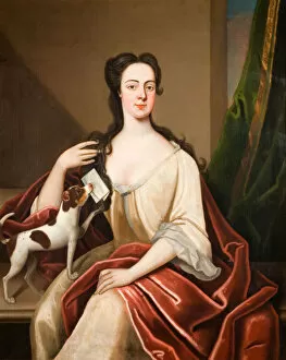 British School Gallery: Portrait of Barbara Lister, 1740-1750. Creator: Unknown