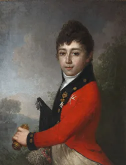 Borovikovsky Collection: Portrait of Baron Alexey Nikolaevich Serdobin (1790-1834) as Child