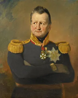Jan Willem Pieneman Prints: Portrait of Baron David Hendrik Chassé