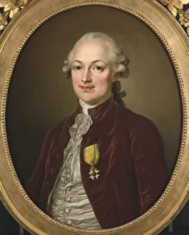 Pasch Prints: Portrait of Baron Erik Magnus Stael von Holstein (1749-1802), 1796