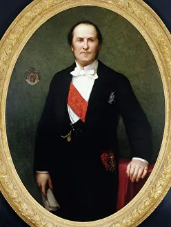 Lehmann Henri Prints: Portrait of Baron Haussmann (1809-1891)