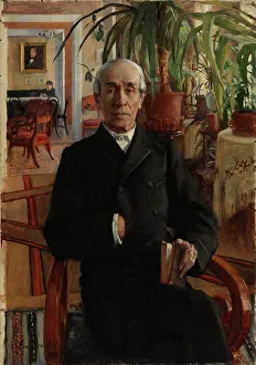 Biedermeier Prints: Portrait of Baron Johan Philip Palmén