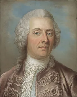 Sinebrychoffin Taidemuseo Prints: Portrait of Baron Johan Vilhelm Sprengtporten (1720-1795)