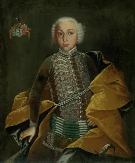 Rich Prints: Portrait of Baron Johann Revay as a boy, c1750. Creator: Jan Gottlieb Kramer