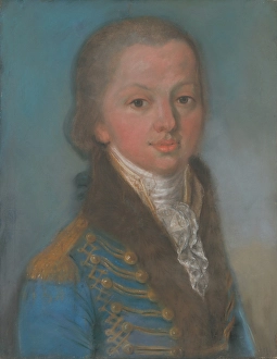 Viennese Prints: Portrait of Baron Joseph Mednyanszky at Young Age, 1800-1810. Creator: Unknown