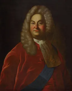 Kuskovo Prints: Portrait of Baron Peter Pavlovich Shafirov (1669-1739)