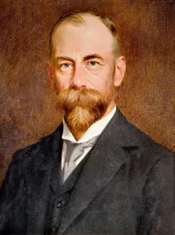 Cadburys Prints: Portrait of Barrow Cadbury, 1912. Creator: Thomas Bowman Garvie