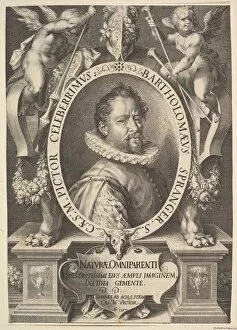 Bartholomeus Gallery: Portrait of Bartholomeus Spranger, ca. 1616. Creator: Jan Muller