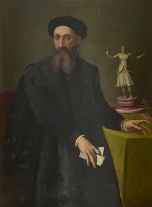 Bronzino Prints: Portrait of Bartolomeo Concini (1507-1578). Creator: Bronzino; Agnolo (1503-1572)