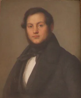 Museo Teatrale Alla Scala Prints: Portrait of the Bass Ignazio Marini (1811-1873), ca 1839