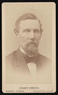 Portrait of B.B. Kellogg, Before 1876. Creator: Folsom Photo