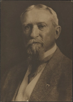 Pictorialism Prints: Portrait of a Bearded Man, 1907-1943. Creator: Louis Fleckenstein