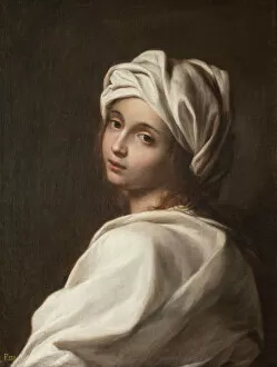 Images Dated 17th December 2019: Portrait of Beatrice Cenci (1577-1599), ca 1662. Creator: Reni, Guido (1575-1642)