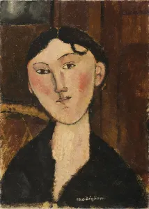 Modigliani Prints: Portrait of Beatrice Hastings, c1915. Creator: Modigliani, Amedeo (1884-1920)
