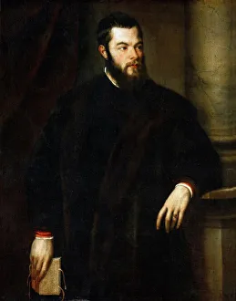 Art History Museum Prints: Portrait of Benedetto Varchi (1503-1565), c. 1540