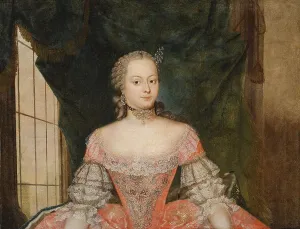 State Art Museum Prints: Portrait of Benigna Gottlieb von Biron (1703-1782)