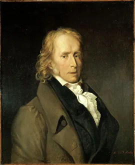 Necktie Prints: Portrait of Benjamin Constant (1767-1830)