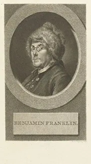 Franklin Prints: Portrait of Benjamin Franklin, 1790s