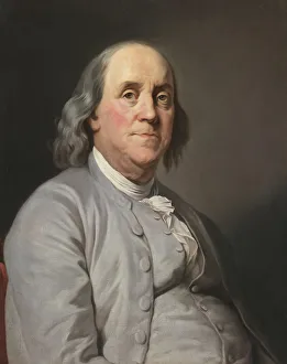 Duplessis Prints: Portrait of Benjamin Franklin, c. 1780
