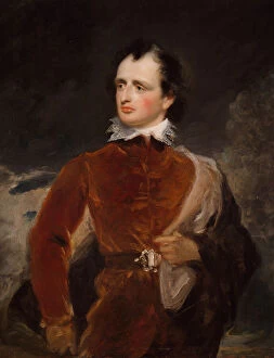 Benjamin Haydon Gallery: Portrait of Benjamin Robert Haydon (1786-1846), 1816. Creator: George Henry Harlow