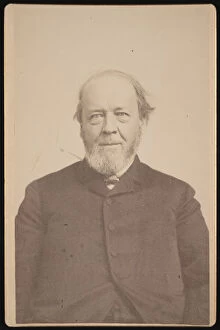 Cabinet Card Gallery: Portrait of Benjamin Silliman, Jr. (1816-1885), Before 1885. Creator: Unknown