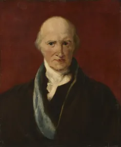 Copy After Prints: Portrait of Benjamin West, 1818 or later. Creator: Unknown