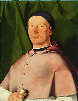 Lotto Prints: Portrait of Bernardo de Rossi, 1550