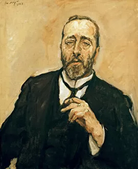 Portrait of Bernhard Dernburg (1865-1937), 1923. Creator: Slevogt, Max (1868-1932)
