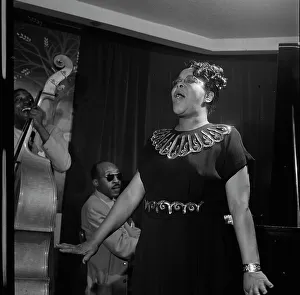 Portrait of Bertha Chippie Hill, New York, N.Y. 1946. Creator: William Paul Gottlieb