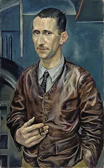 Portrait of Bertolt Brecht, c1926. Creator: Schlichter, Rudolf (1890-1955)