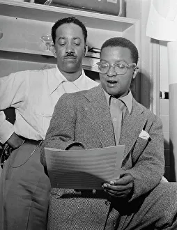 Lyricist Prints: Portrait of Billy Strayhorn, New York, N.Y. ca. June 1947. Creator: William Paul Gottlieb