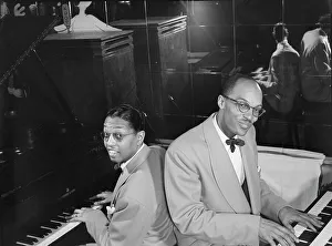 Bill Gottlieb Prints: Portrait of Billy Taylor and Bob Wyatt