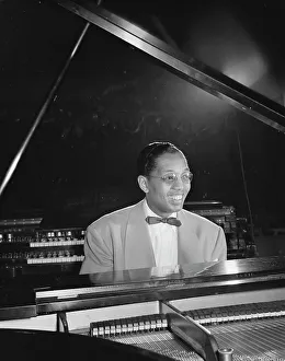 Grand Piano Prints: Portrait of Billy Taylor, New York, N.Y. ca. 1947. Creator: William Paul Gottlieb