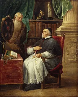 Friar Prints: Portrait of Bishop Antonius Triest and His Brother Eugene