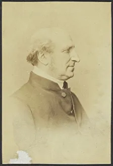Nose Prints: Portrait of a Bishop, late 19th century. Creator: Unknown