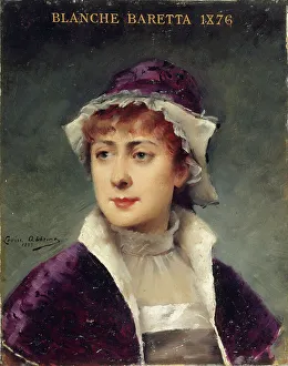 Theatre Francaise Prints: Portrait of Blanche Baretta (1855-1939)