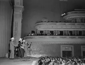 Country Music Prints: Portrait of Bob McCoy and Ernest Tubb