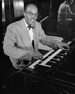 Keyboard Prints: Portrait of Bob Wyatt, New York, N.Y. ca. 1947. Creator: William Paul Gottlieb