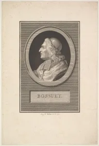Auguste De Saint Aubin Prints: Portrait of Bossuet, 1803. Creator: Augustin de Saint-Aubin