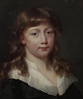 Long Hair Prints: Portrait of a Boy, 1789. Creator: Jean-Laurent Mosnier