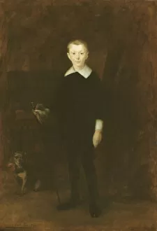 Eugène Carrière Gallery: Portrait of a Boy, 1886. Creator: Eugene Carriere